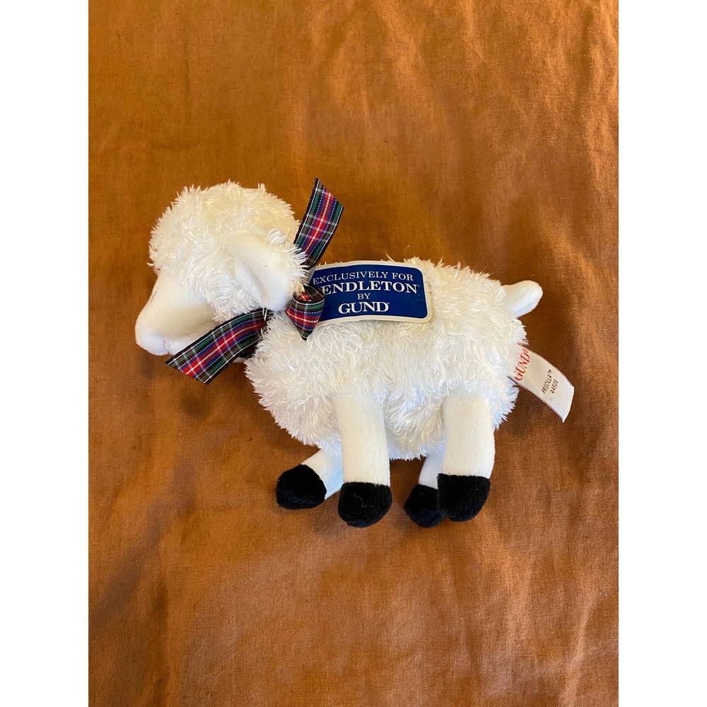 Pendleton By Gund Plush Priscilla 44508 Lamb Sheep 8" Collaboration Toy sku29